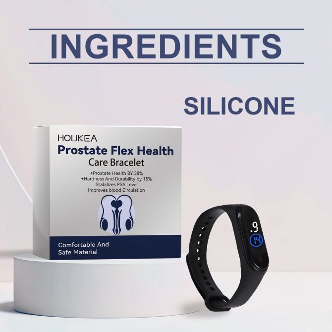 Houkea Men's Care Bracelet, Body Relief Discomfort Daily Portable Fashion Wear Gentle Care Bracelet - Image 5