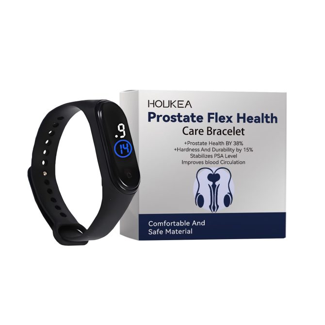 Houkea Men's Care Bracelet, Body Relief Discomfort Daily Portable Fashion Wear Gentle Care Bracelet