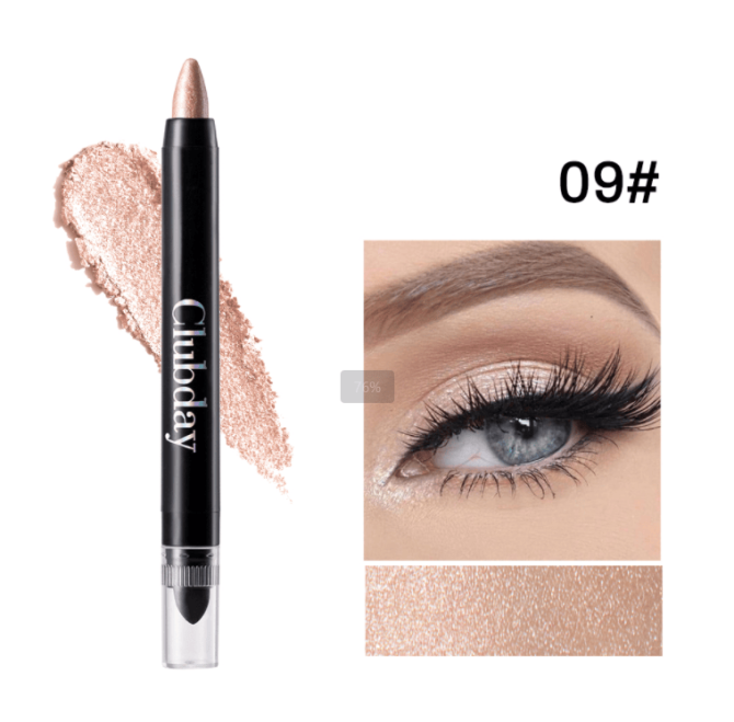PSC001-003A  6-color double-ended eyeshadow stick for eye makeup, 24-hour texture, single unit 2g. Natural and three-dimensional eyebrow and eyelash mascara, eyelash curler, long-lasting matte eyeb - Image 18