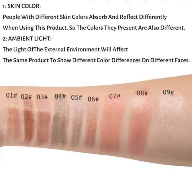 PSC001-003A  6-color double-ended eyeshadow stick for eye makeup, 24-hour texture, single unit 2g. Natural and three-dimensional eyebrow and eyelash mascara, eyelash curler, long-lasting matte eyeb - Image 4