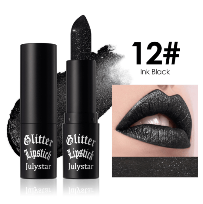 PSJ301-028   12 colors shiny matte lipstick Carved pearlescent glitter lipstick 3pc mixed sales Matte velvet lip lipstick makeup Velvet matte texture 24h Single product 0.4g Matte color - Image 16