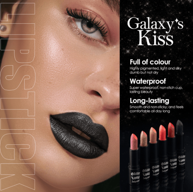 PSJ301-028   12 colors shiny matte lipstick Carved pearlescent glitter lipstick 3pc mixed sales Matte velvet lip lipstick makeup Velvet matte texture 24h Single product 0.4g Matte color - Image 4