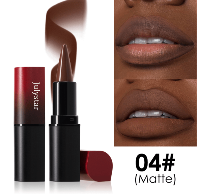 PSJ301-027M  Foggy Lipstick and Lip Liner in One Design 8 Shades of Matte Velvet Lip Color Makeup with a Velvet Matte Finish for 24 Hours Single Unit 0.3g Matte Additive Effect Non-Sticky Matte Fine - Image 11
