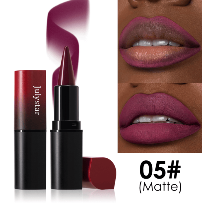 PSJ301-027M  Foggy Lipstick and Lip Liner in One Design 8 Shades of Matte Velvet Lip Color Makeup with a Velvet Matte Finish for 24 Hours Single Unit 0.3g Matte Additive Effect Non-Sticky Matte Fine - Image 12