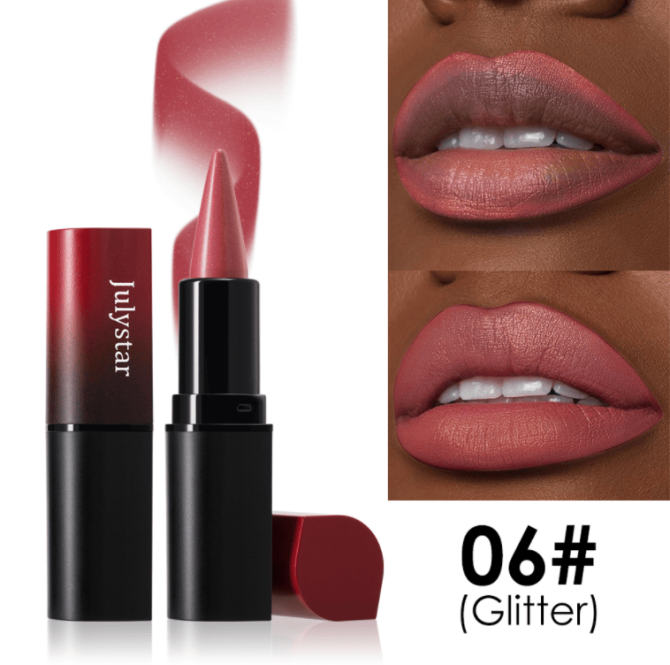 PSJ301-027M  Foggy Lipstick and Lip Liner in One Design 8 Shades of Matte Velvet Lip Color Makeup with a Velvet Matte Finish for 24 Hours Single Unit 0.3g Matte Additive Effect Non-Sticky Matte Fine - Image 13