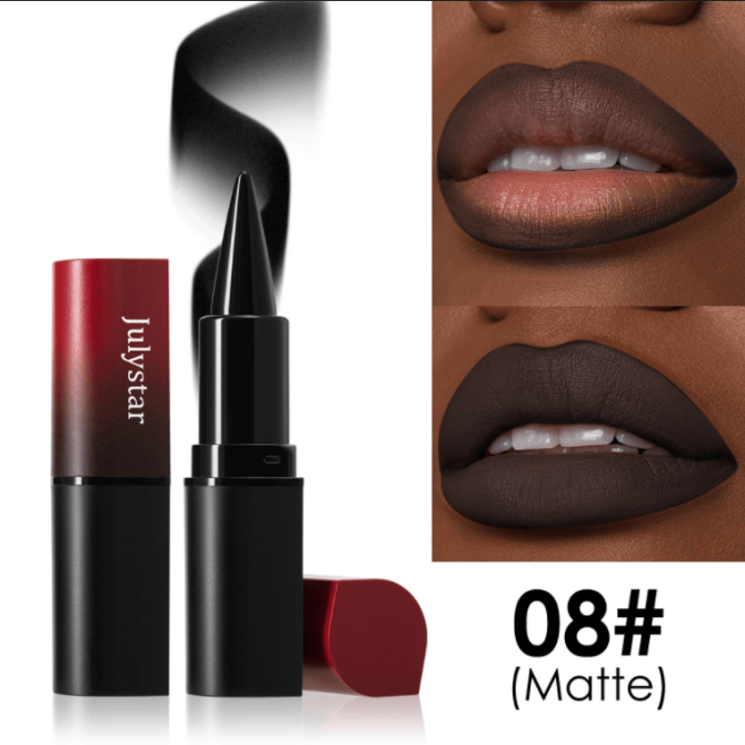 PSJ301-027M  Foggy Lipstick and Lip Liner in One Design 8 Shades of Matte Velvet Lip Color Makeup with a Velvet Matte Finish for 24 Hours Single Unit 0.3g Matte Additive Effect Non-Sticky Matte Fine - Image 15