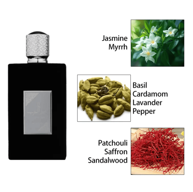 PS3901 luxurious velvet perfume Long-lasting light fragrance Fresh Long-lasting fragrance Light elegant Glamour Men's perfume, fragrance 14-18% fragrance 32h 100ml (3.38oz), patchine, citrus fragranc - Image 7