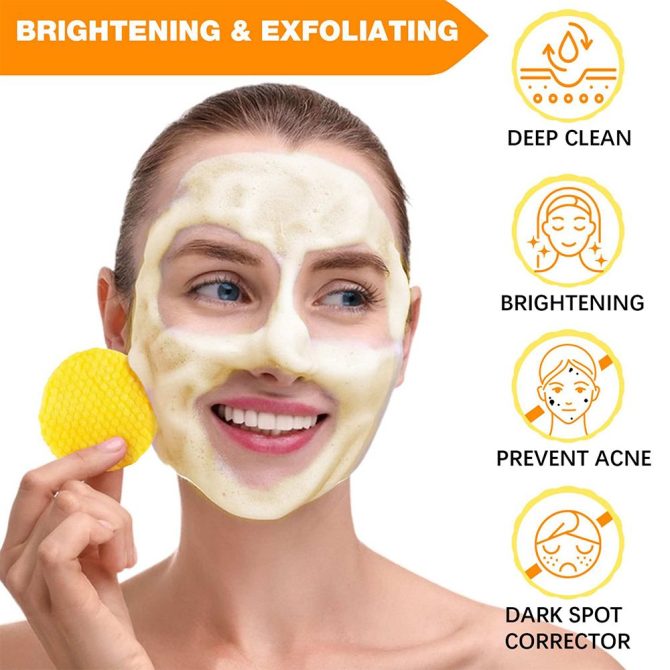 2-JAR Turmeric Kojic Acid Cleansing Pads -Cleansing & Hydrating Facial Pads, Facial Cleansing for All Skin Type - Image 3