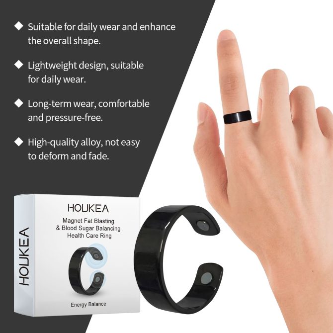 Houkea Body Care Ring Ring For Body Comfort Ladies Everyday Portable Fashion Trend Accessories - Image 4