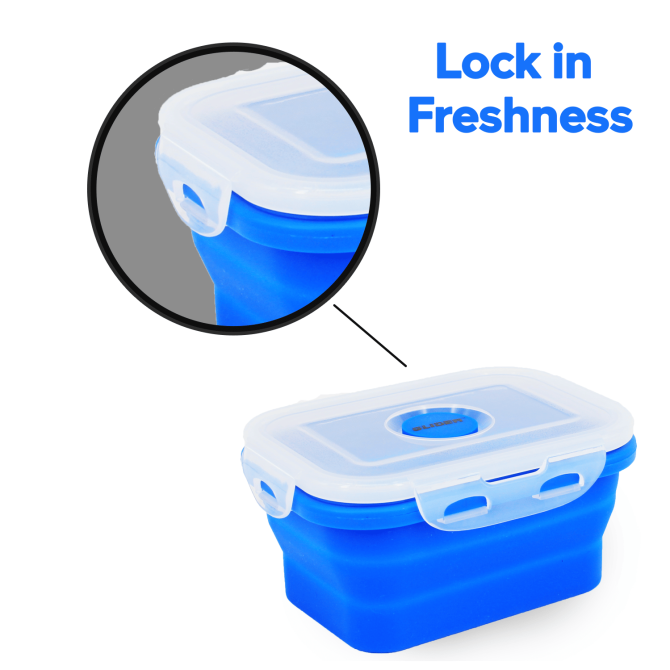 GLIDER S20 Black Bento Premium Lunch Box & Food Storage Container - Image 2