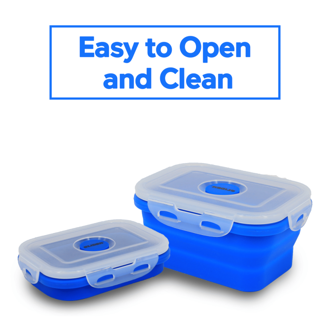 GLIDER S20 Black Bento Premium Lunch Box & Food Storage Container - Image 3