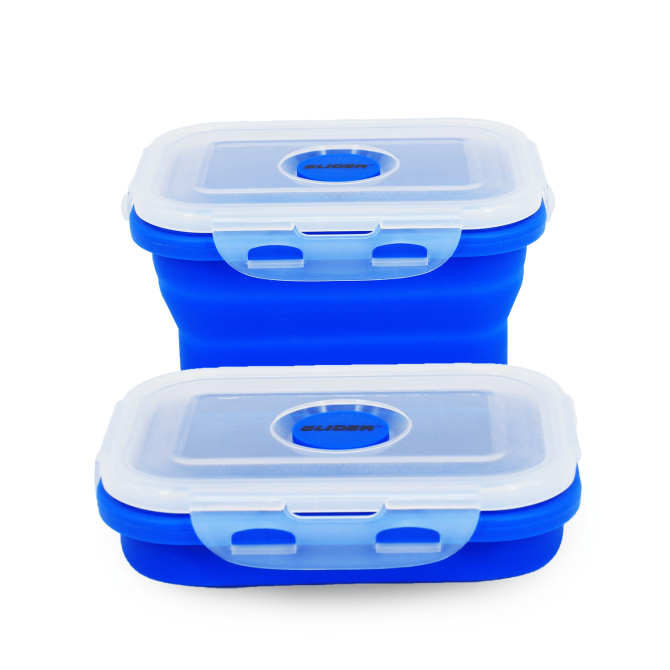 GLIDER S20 Black Bento Premium Lunch Box & Food Storage Container