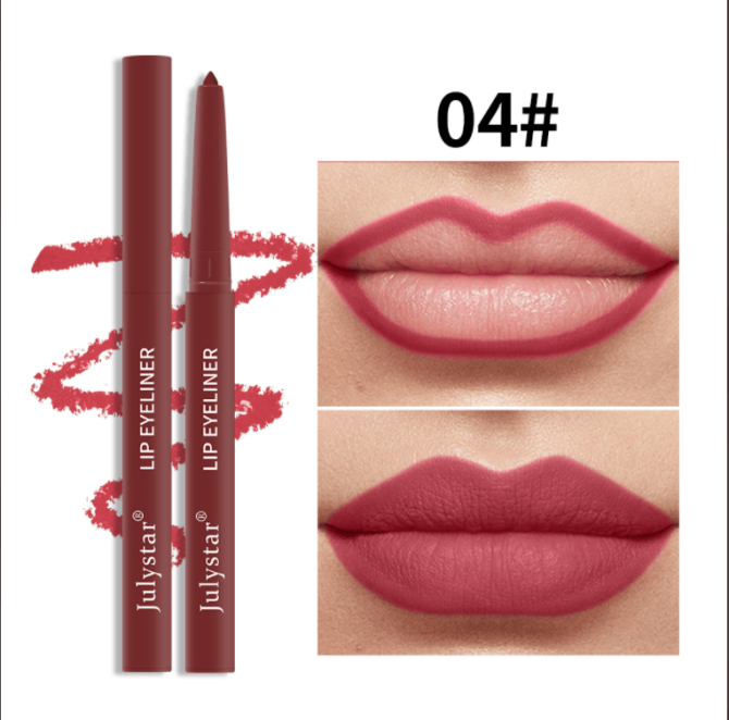 PSJ301-011M  Fine and Smooth Lip Balm, Ink-like Lip Liner, Lasting Lipstick, 6 Color Lip Liner, Smooth and Full with Multiple Color Options, Single Unit 0.5g, Non-Diffuse, - Image 13