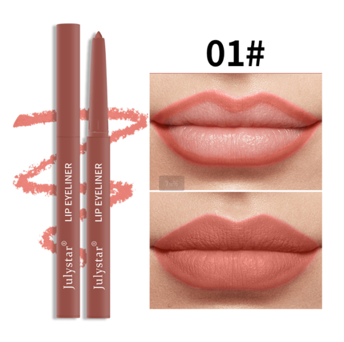 PSJ301-011M  Fine and Smooth Lip Balm, Ink-like Lip Liner, Lasting Lipstick, 6 Color Lip Liner, Smooth and Full with Multiple Color Options, Single Unit 0.5g, Non-Diffuse, - Image 10