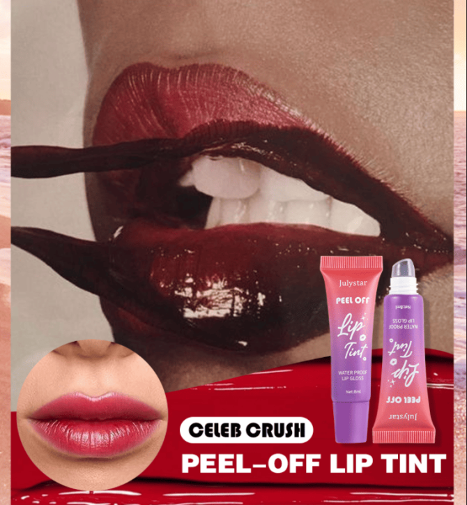 PSJ701-049N   Peel-off Lip Color and Moisturizing Fruit-flavored Lip Gloss 6-color peel-off lip color with velvet texture lasting 24h. Individual unit 8ml Matte with color enhancement effect. Lip glo - Image 6