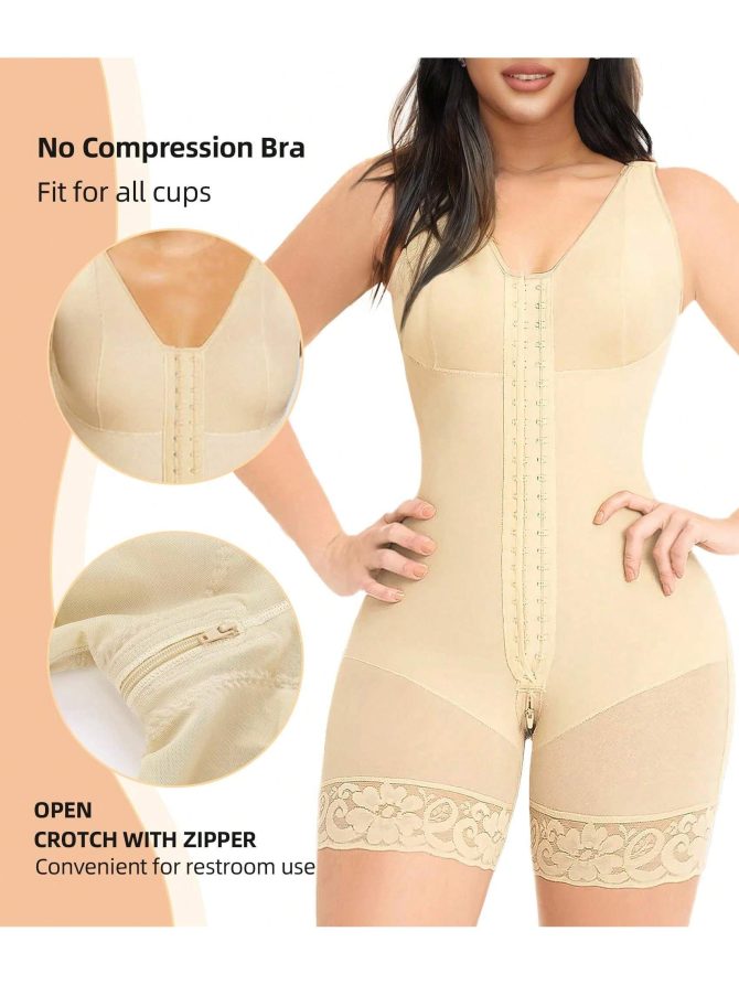 Fajas Colombianas Shapewear for Women Tummy Control Post Surgery Full Body Shaper Butt Lifter with Zipper Crotch,corset tops for women,fajas colombianas moldeadoras - Image 26