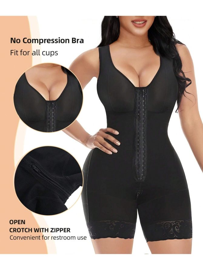 Fajas Colombianas Shapewear for Women Tummy Control Post Surgery Full Body Shaper Butt Lifter with Zipper Crotch,corset tops for women,fajas colombianas moldeadoras - Image 16