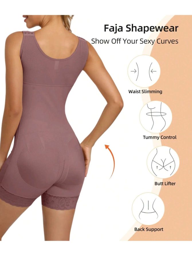 Fajas Colombianas Shapewear for Women Tummy Control Post Surgery Full Body Shaper Butt Lifter with Zipper Crotch,corset tops for women,fajas colombianas moldeadoras - Image 100