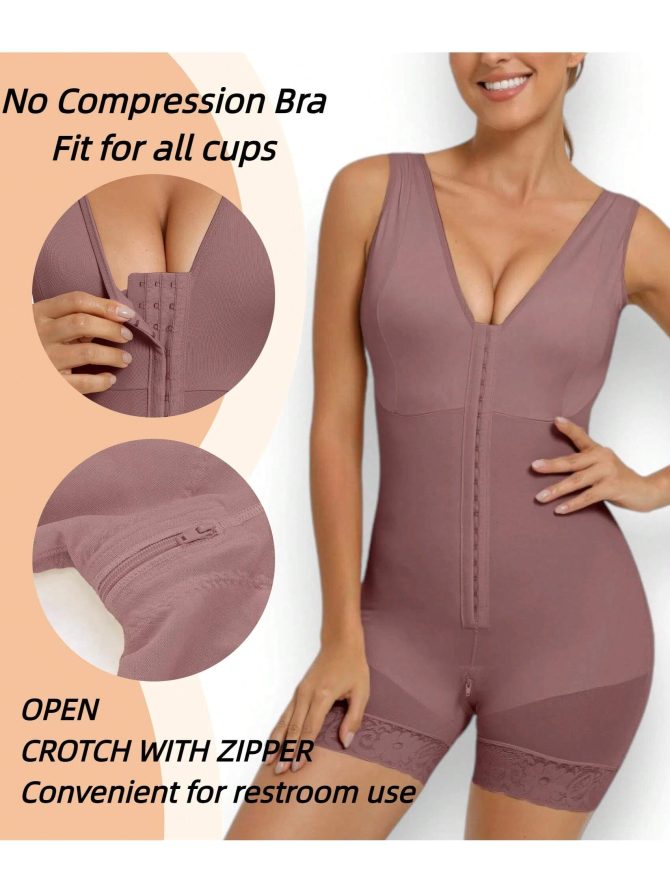 Fajas Colombianas Shapewear for Women Tummy Control Post Surgery Full Body Shaper Butt Lifter with Zipper Crotch,corset tops for women,fajas colombianas moldeadoras - Image 102