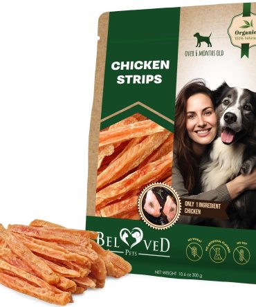 Chicken Strips Dog Treats Human Grade Meat Sticks Grain Free Chews 10.6 Oz