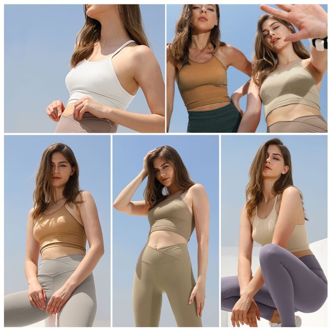 3 Pack Women Crop Basic Tank Top Ribbed Knit Sleeveless Round Neck 9 Color Machine Wash Summer Crop S to XL - Image 4