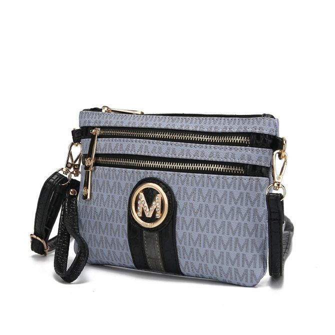 MKF Collection Tarren Signature Crossbody/ Wristlet by Mia k - Image 49