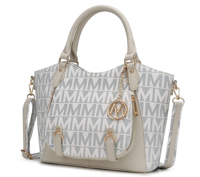 MKF Collection Fula Signature Satchel Bag by Mia k - Image 27
