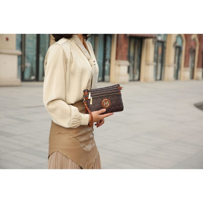MKF Collection Geneve M Signature Crossbody & Wristlet by Mia k - Image 20
