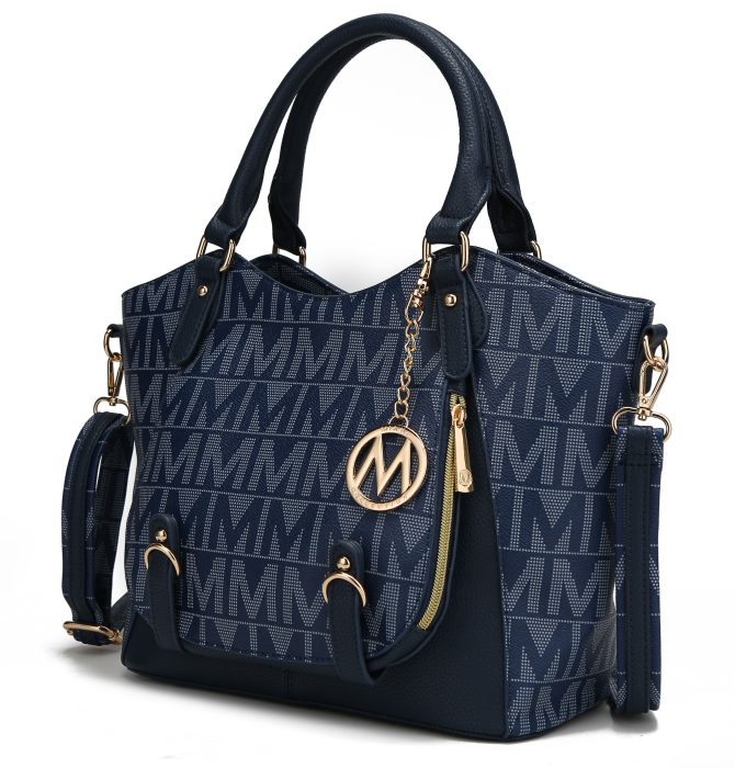 MKF Collection Fula Signature Satchel Bag by Mia k - Image 49