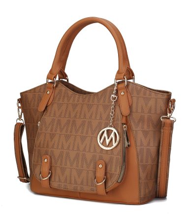 MKF Collection Fula Signature Satchel Bag by Mia k