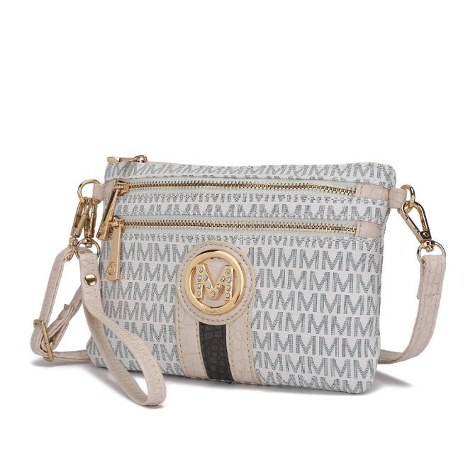 MKF Collection Tarren Signature Crossbody/ Wristlet by Mia k - Image 25