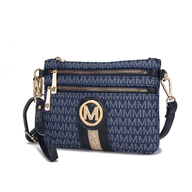 MKF Collection Tarren Signature Crossbody/ Wristlet by Mia k - Image 31