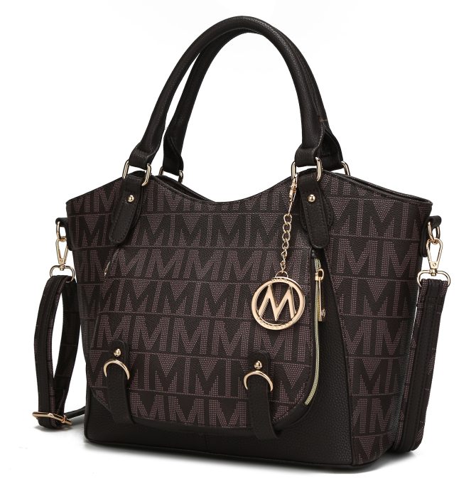MKF Collection Fula Signature Satchel Bag by Mia k - Image 33