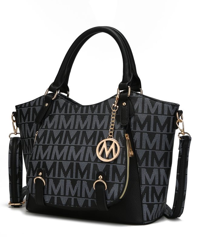 MKF Collection Fula Signature Satchel Bag by Mia k - Image 55