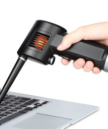 Compressed Air Duster;  New Generation Canned Air;  36000 RPM Electric Air Can for Computer Keyboard Electronics Cleaning;  8000mAh Rechargeable Battery;  Reusable Dust Destroyer