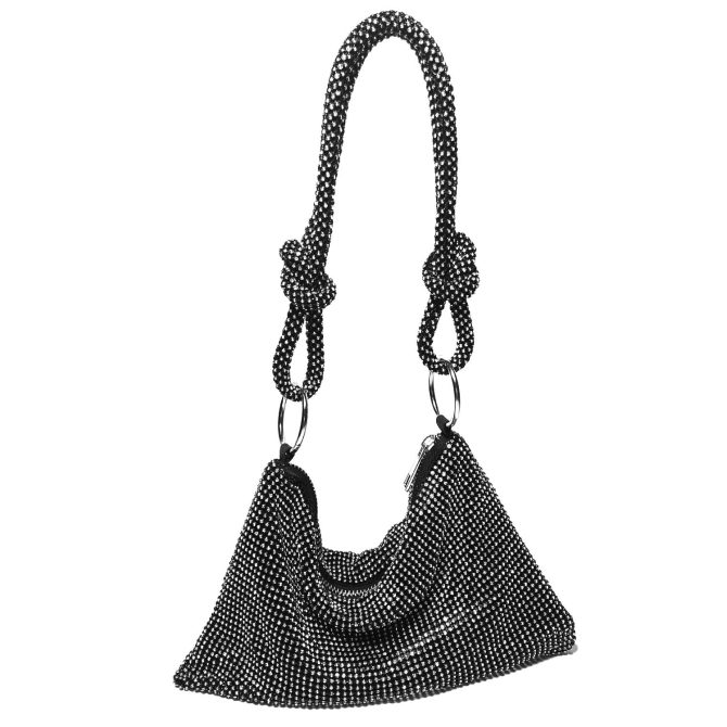 Women Glitter Evening Bags Shiny Rhinestone Lady Handbag Purses for Parties Wedding Cocktail - Image 10