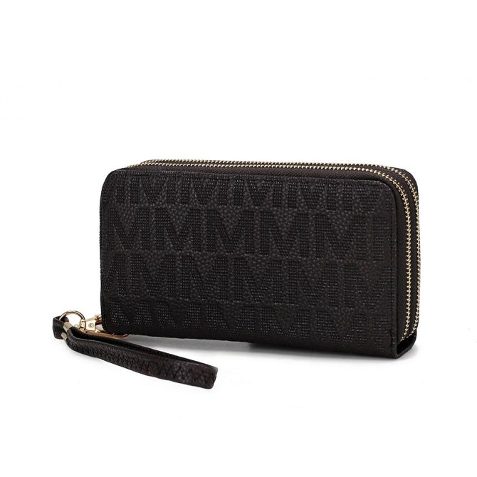 MKF Collection Lisbette Embossed M Signature Wallet by Mia k - Image 53