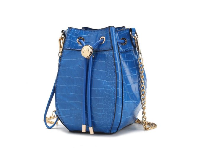 MKF Collection Cassidy Crocodile Embossed Vegan Leather Women's Shoulder Bag by Mia k - Image 56