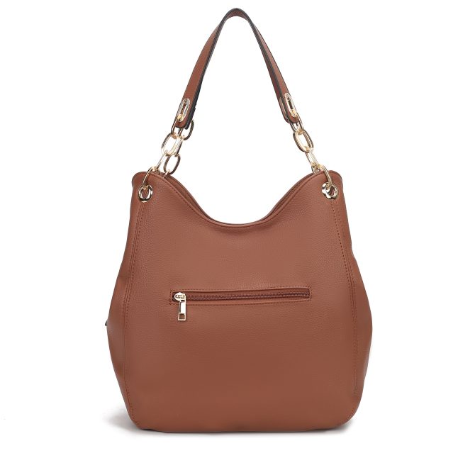 MKF Collection Ashley Vegan Leather Women's Hobo Shoulder Bag with Wallet- 2 pieces by Mia k - Image 55