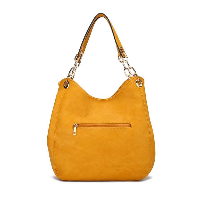 MKF Collection Ashley Vegan Leather Women's Hobo Shoulder Bag with Wallet- 2 pieces by Mia k - Image 19
