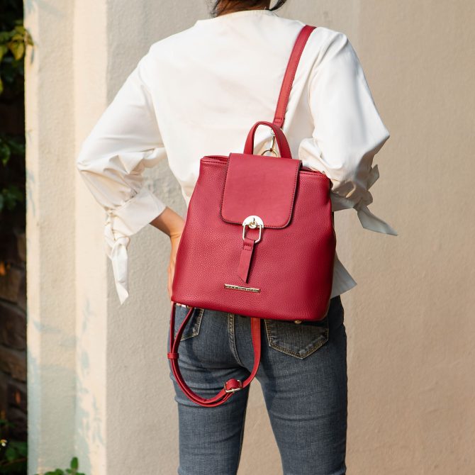MKF Collection Ingrid Vegan Leather Women's Convertible Backpack by Mia k - Image 15