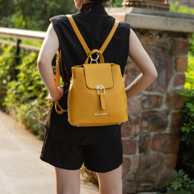 MKF Collection Ingrid Vegan Leather Women's Convertible Backpack by Mia k - Image 12