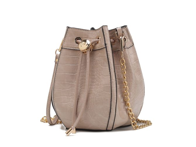 MKF Collection Cassidy Crocodile Embossed Vegan Leather Women's Shoulder Bag by Mia k - Image 26