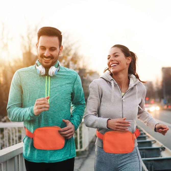 Sport Fanny Pack Unisex Waist Pouch Belt Bag Purse Chest Bag for Outdoor Sport Travel Beach Concerts Travel 20.86in-35.03in Waist Circumference - Image 30