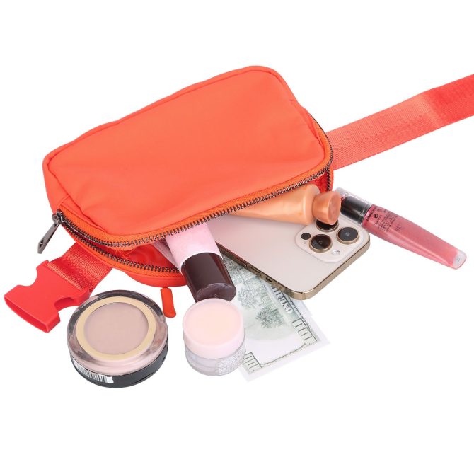 Sport Fanny Pack Unisex Waist Pouch Belt Bag Purse Chest Bag for Outdoor Sport Travel Beach Concerts Travel 20.86in-35.03in Waist Circumference - Image 29