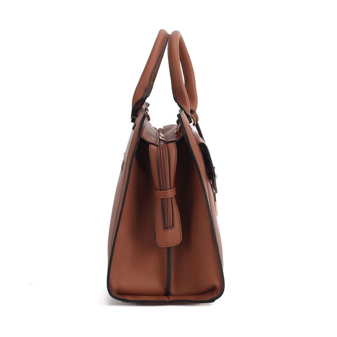 MKF Collection Alyssa Satchel Handbag Vegan Leather Women by Mia k - Image 92