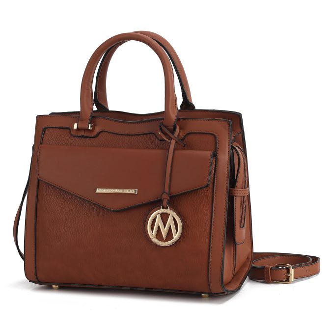 MKF Collection Alyssa Satchel Handbag Vegan Leather Women by Mia k - Image 87