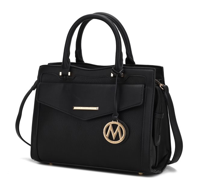 MKF Collection Alyssa Satchel Handbag Vegan Leather Women by Mia k - Image 73