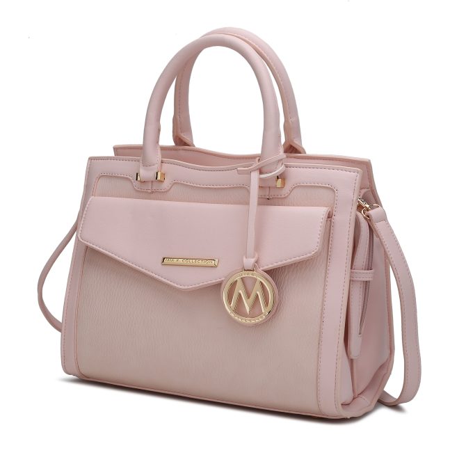 MKF Collection Alyssa Satchel Handbag Vegan Leather Women by Mia k - Image 51