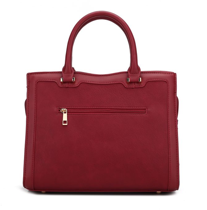 MKF Collection Alyssa Satchel Handbag Vegan Leather Women by Mia k - Image 69